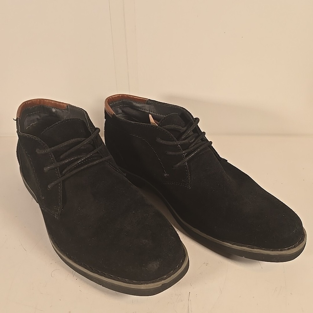 Sonoma Braydon Navy‎ Blue Suede Chukka Boots Men's Size  8M